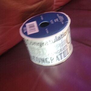 Congratulations Ribbon - Black and White